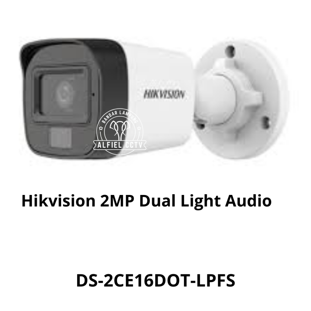 Hikvision Cctv Lampung - Camera outdoor 2mp Audio Hikvision